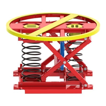 Southworth Products Corp. Southworth Pallet Pal 360 Spring-Actuated Pallet Carousel & Skid Positioner, Assembled Pallet Pal 360 R4 (PP360-R4)